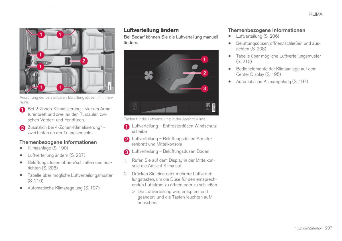 Volvo XC60 II 2 Handbuch / page 209