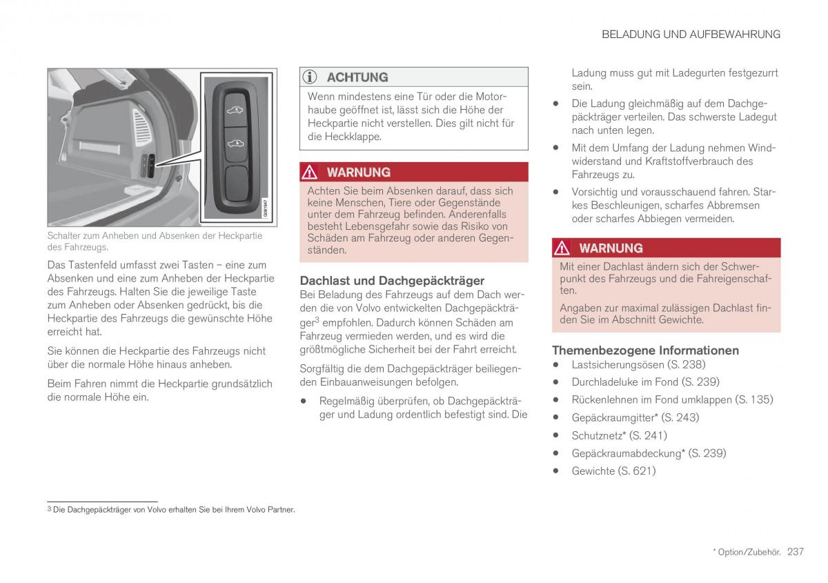 Volvo XC60 II 2 Handbuch / page 239