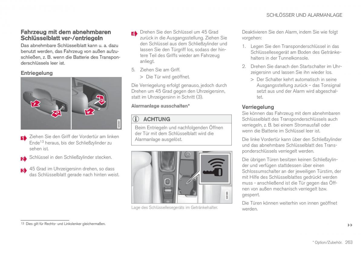 Volvo XC60 II 2 Handbuch / page 265