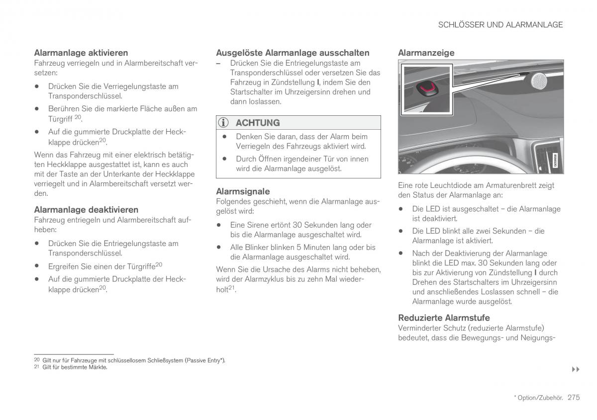 Volvo XC60 II 2 Handbuch / page 277