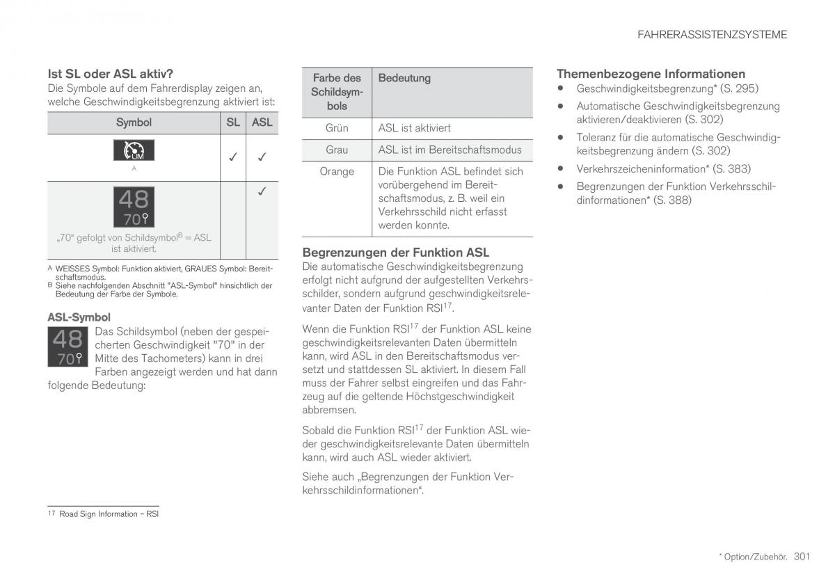 Volvo XC60 II 2 Handbuch / page 303