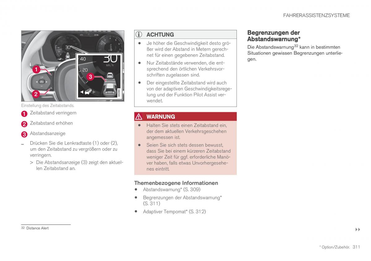 Volvo XC60 II 2 Handbuch / page 313