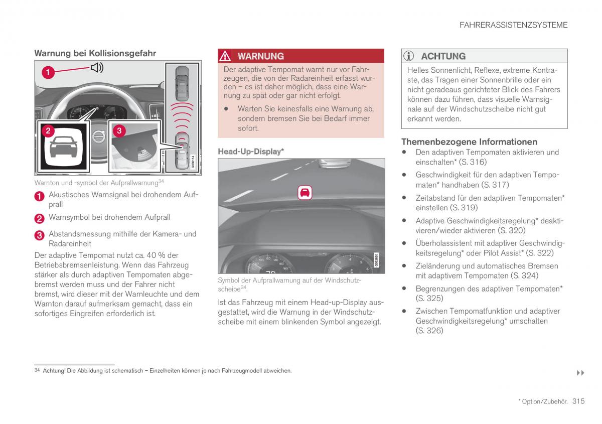 Volvo XC60 II 2 Handbuch / page 317