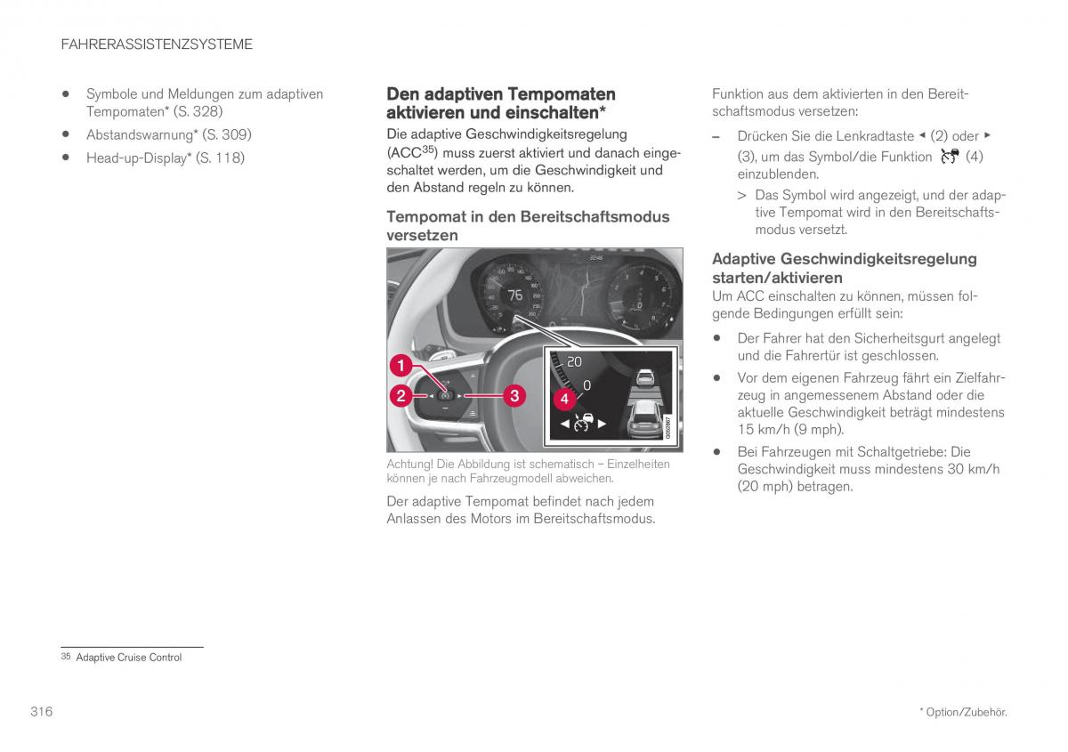 Volvo XC60 II 2 Handbuch / page 318