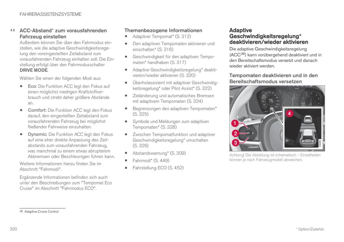 Volvo XC60 II 2 Handbuch / page 322