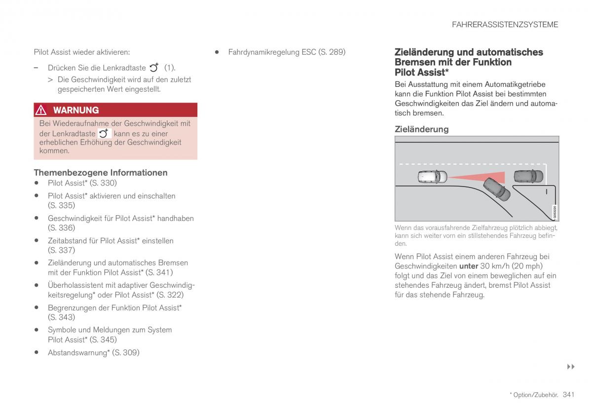 Volvo XC60 II 2 Handbuch / page 343