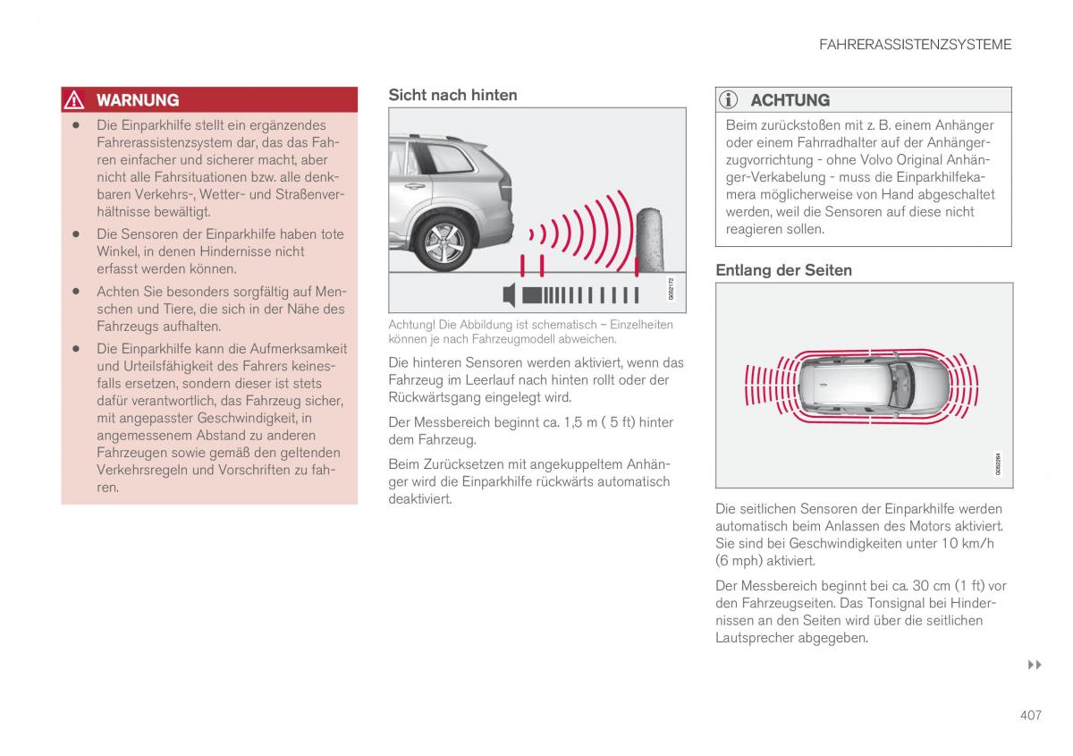 Volvo XC60 II 2 Handbuch / page 409