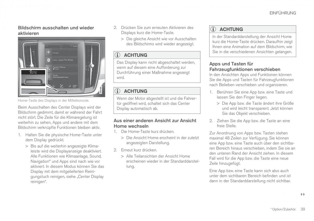 Volvo XC60 II 2 Handbuch / page 41