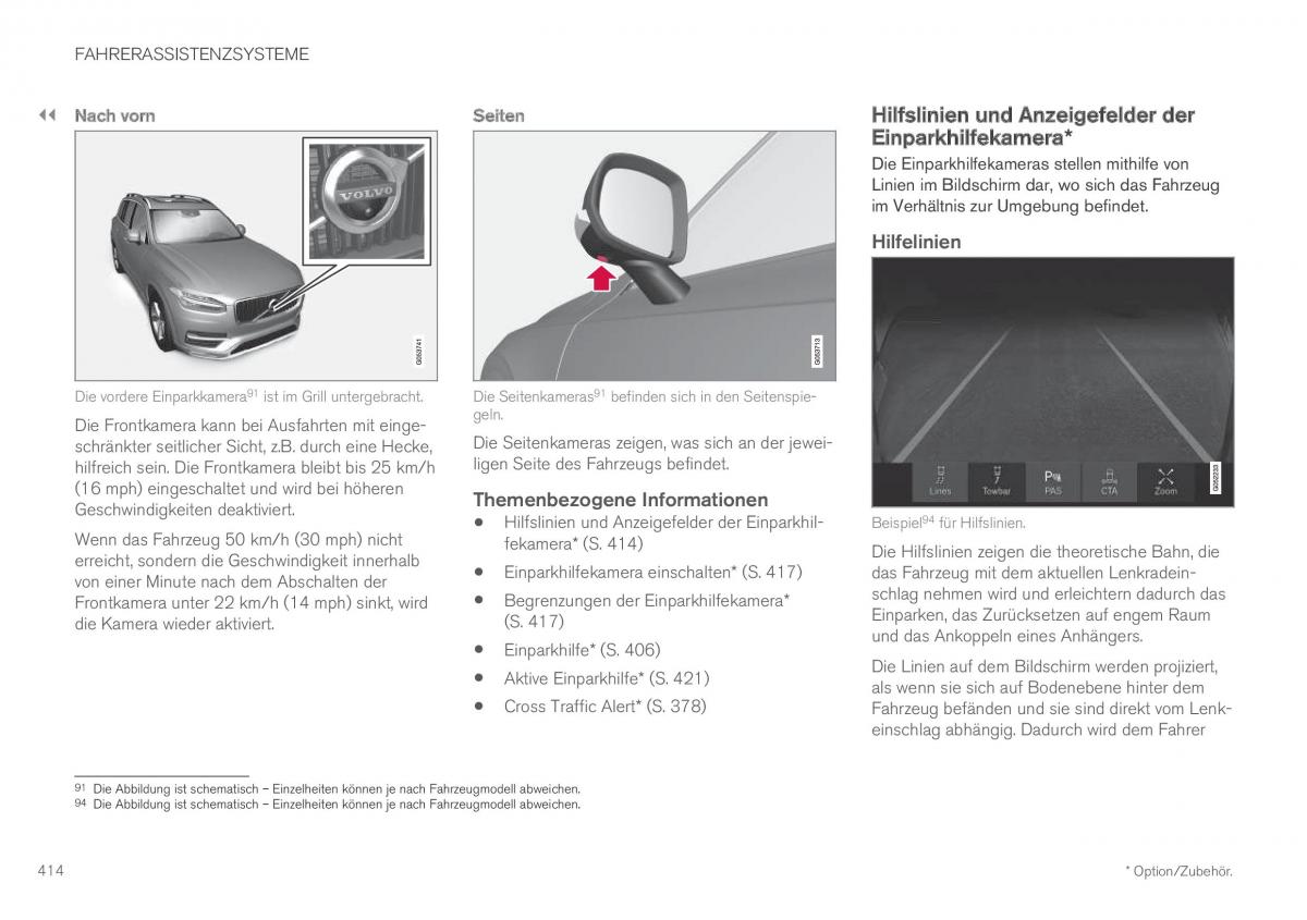 Volvo XC60 II 2 Handbuch / page 416