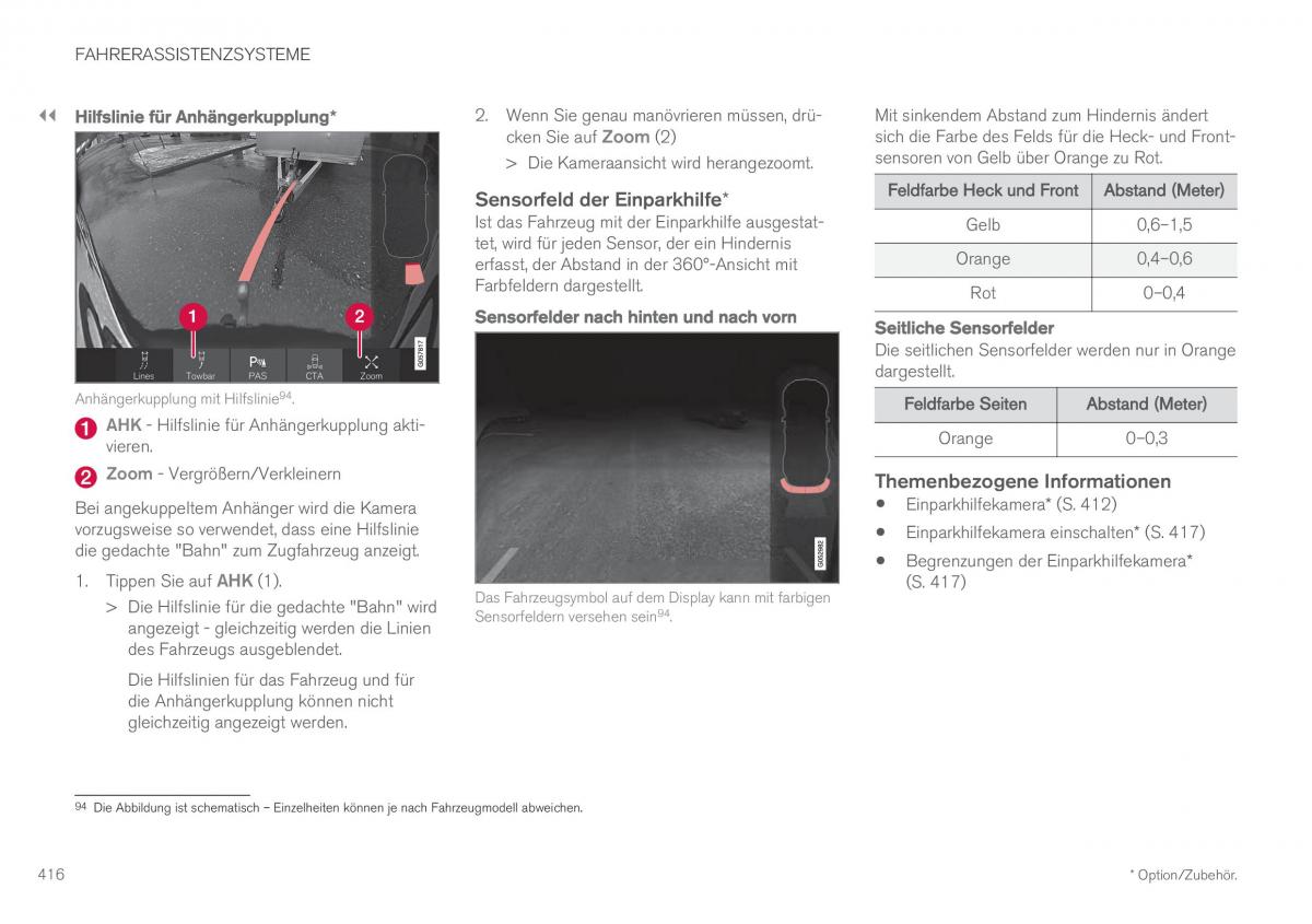 Volvo XC60 II 2 Handbuch / page 418