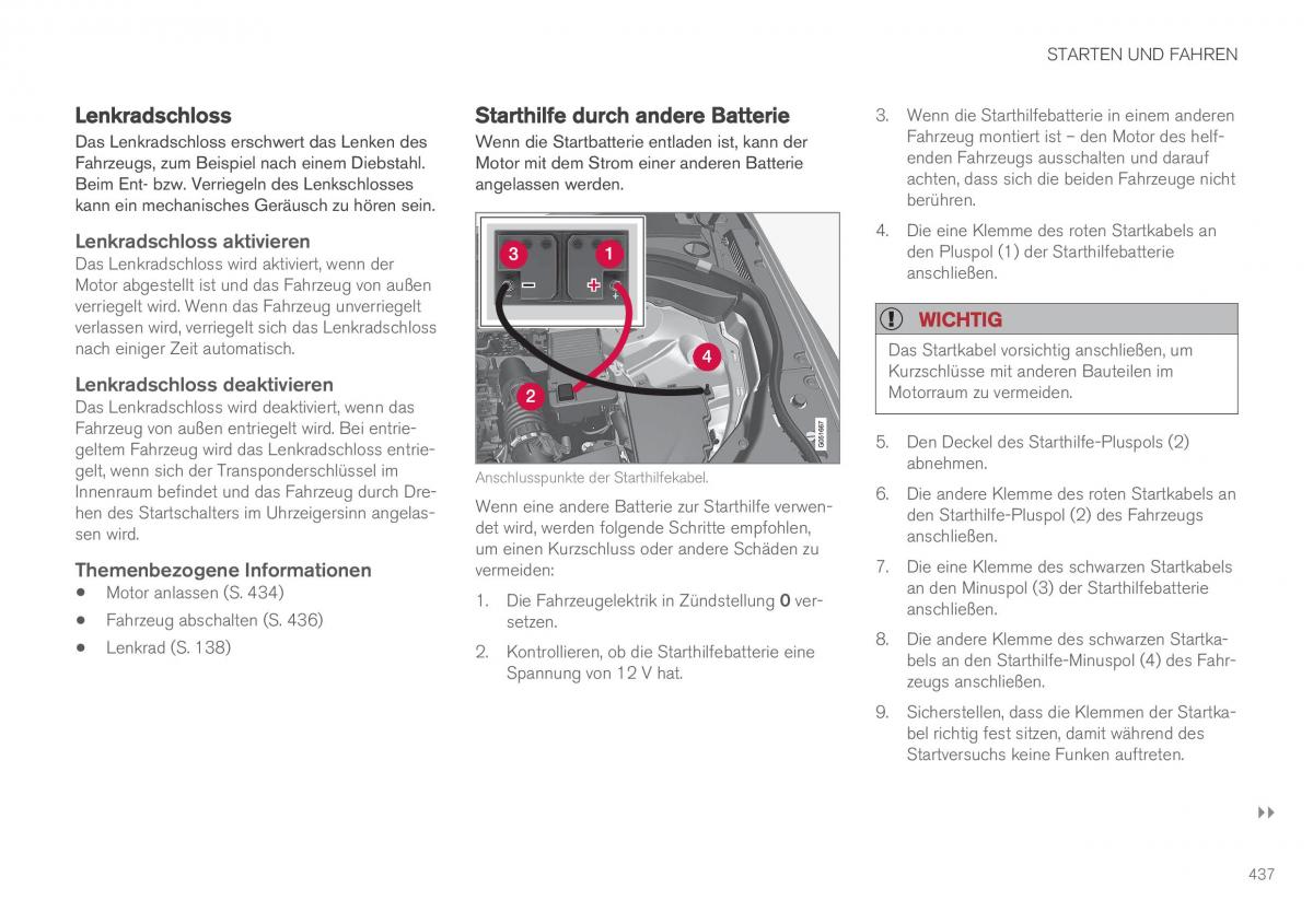 Volvo XC60 II 2 Handbuch / page 439