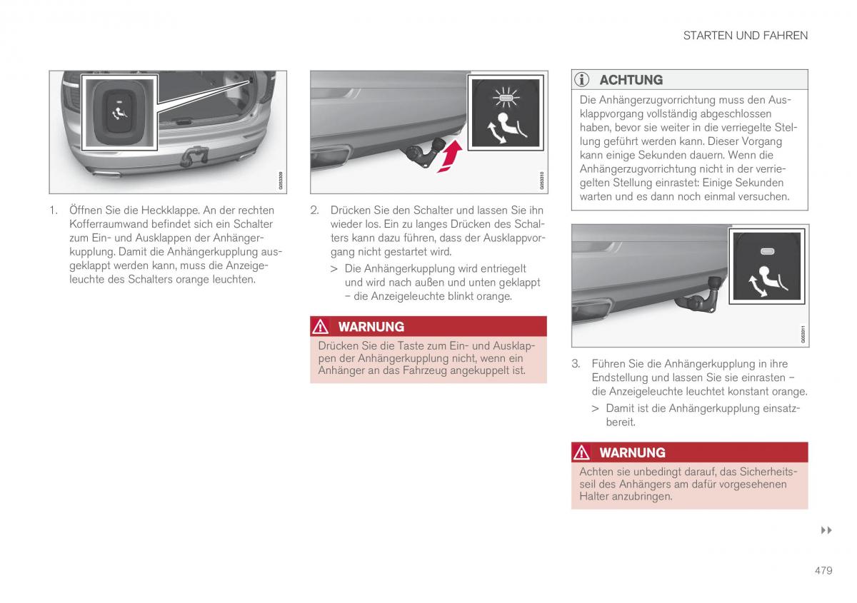 Volvo XC60 II 2 Handbuch / page 481