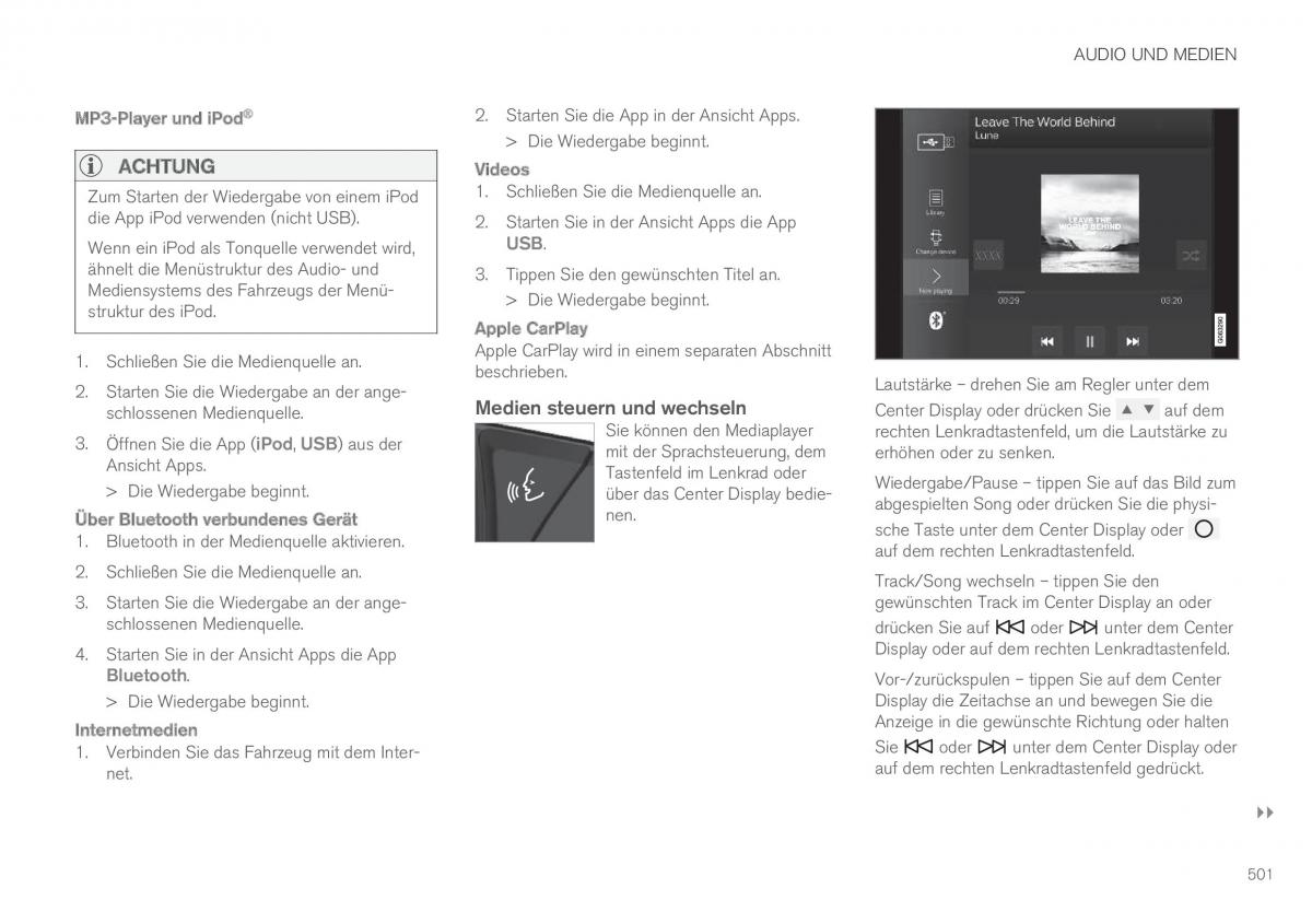 Volvo XC60 II 2 Handbuch / page 503