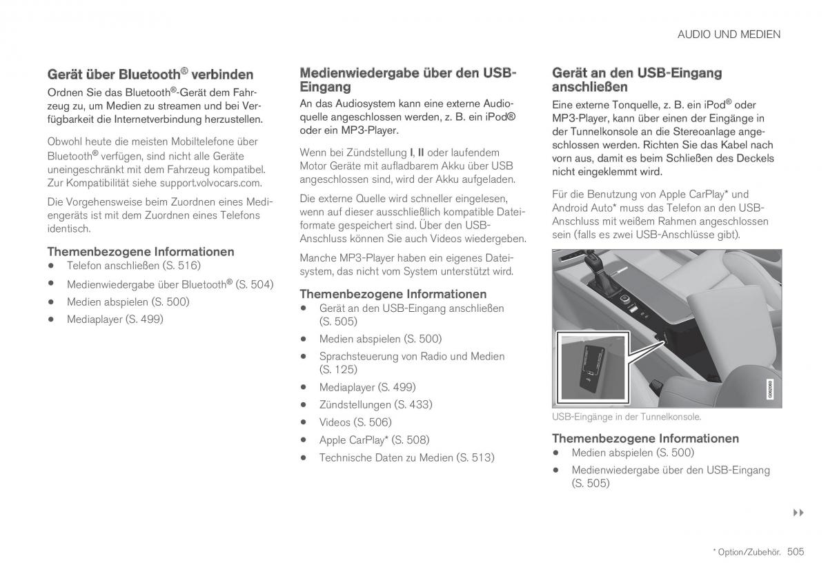 Volvo XC60 II 2 Handbuch / page 507