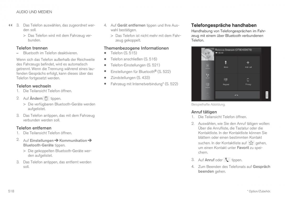 Volvo XC60 II 2 Handbuch / page 520