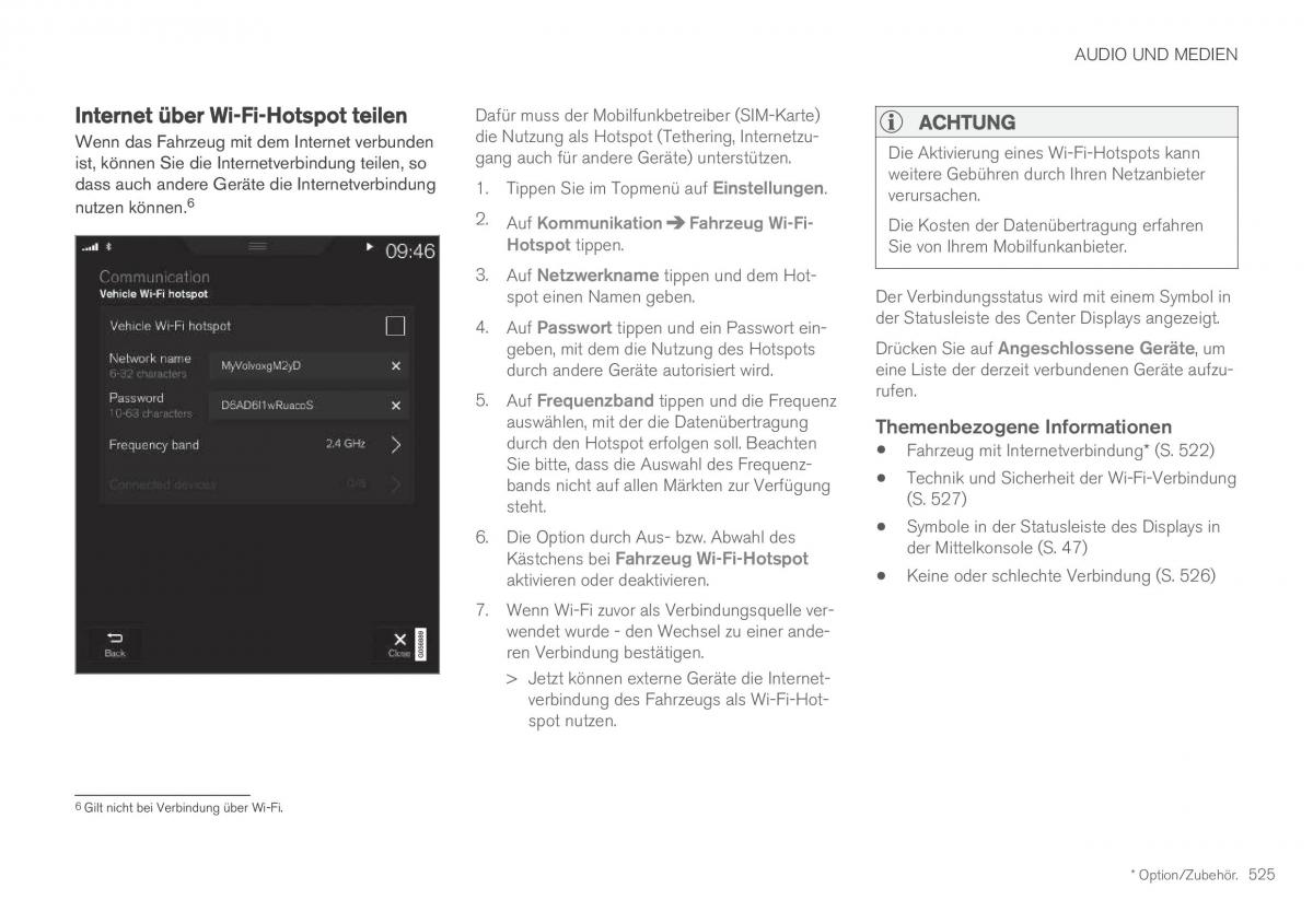 Volvo XC60 II 2 Handbuch / page 527