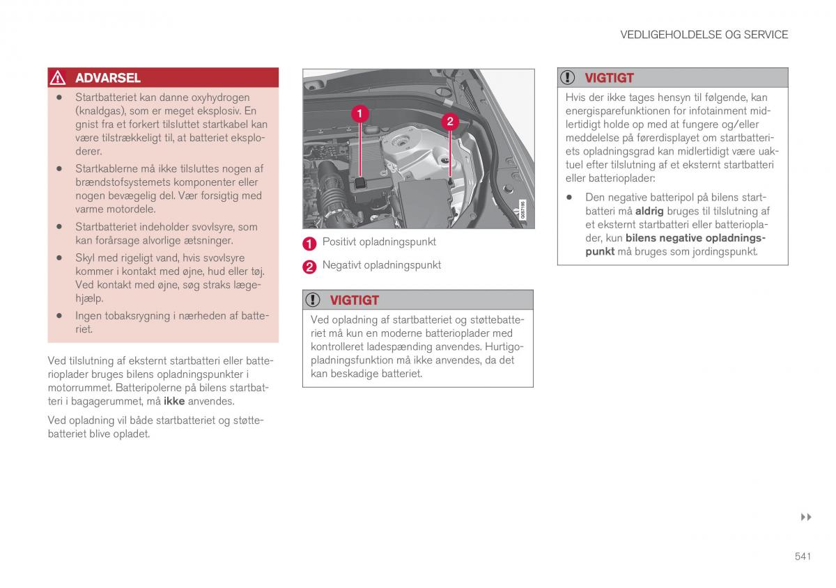 Volvo XC60 II 2 Bilens instruktionsbog / page 543