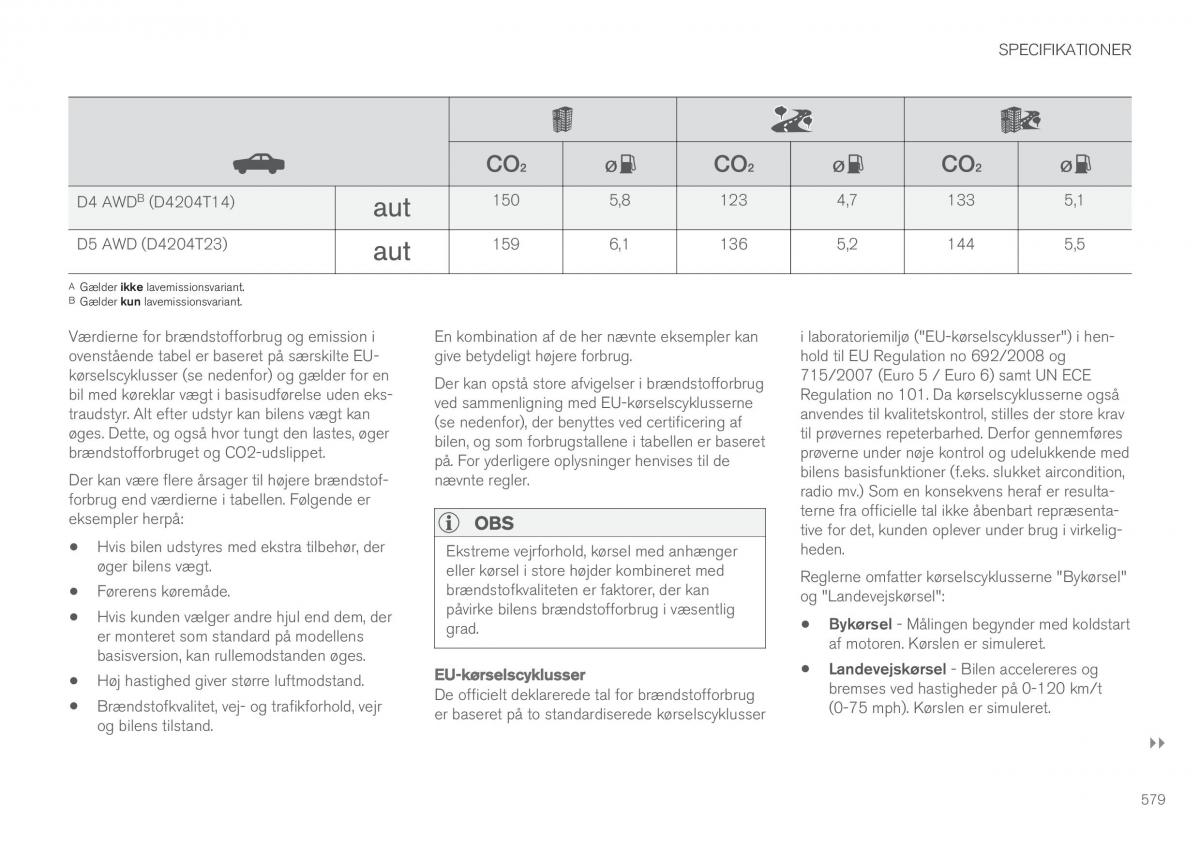 Volvo XC60 II 2 Bilens instruktionsbog / page 581