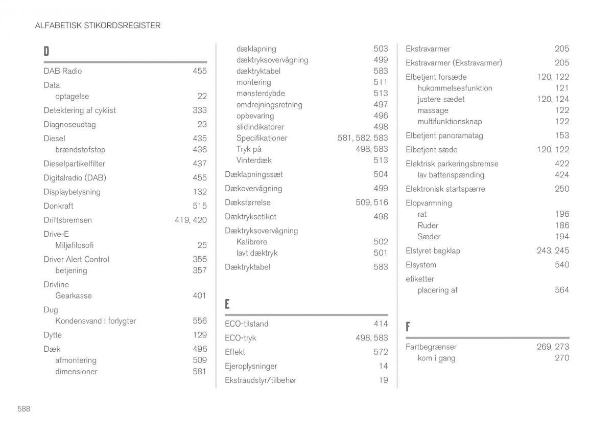 Volvo XC60 II 2 Bilens instruktionsbog / page 590