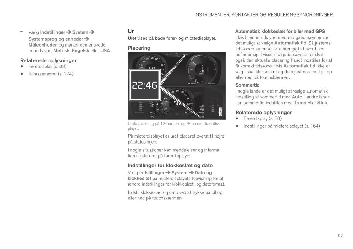 Volvo XC60 II 2 Bilens instruktionsbog / page 99