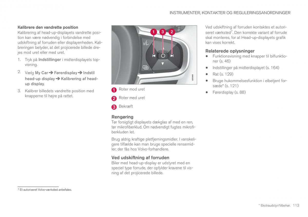 Volvo XC60 II 2 Bilens instruktionsbog / page 115