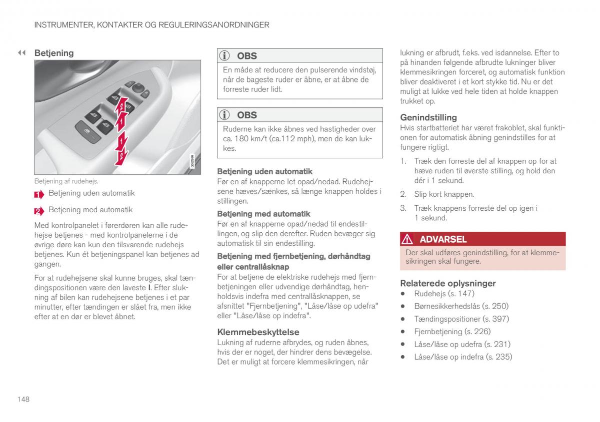 Volvo XC60 II 2 Bilens instruktionsbog / page 150