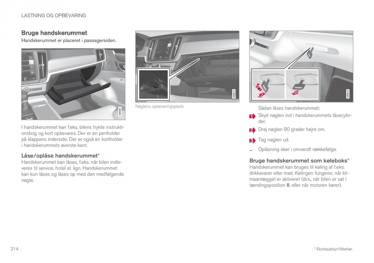 Volvo XC60 II 2 Bilens instruktionsbog / page 216