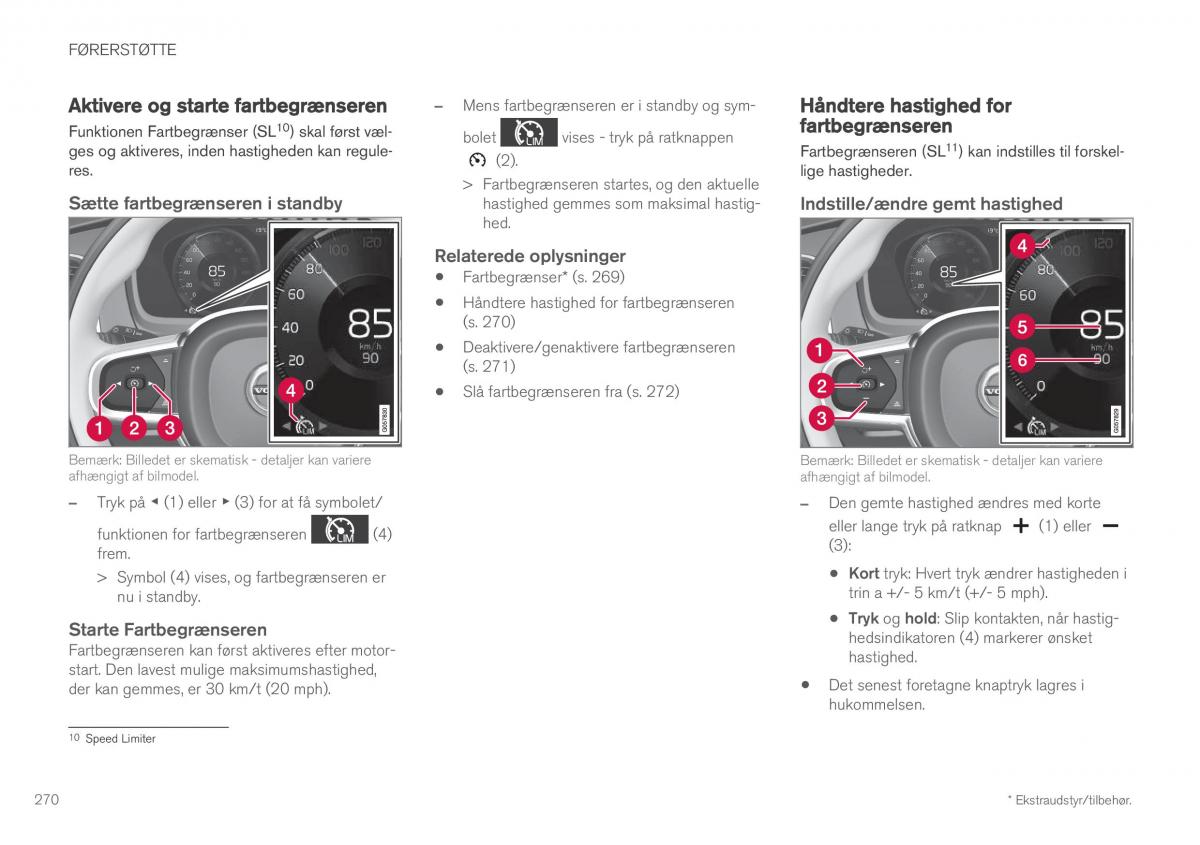 Volvo XC60 II 2 Bilens instruktionsbog / page 272