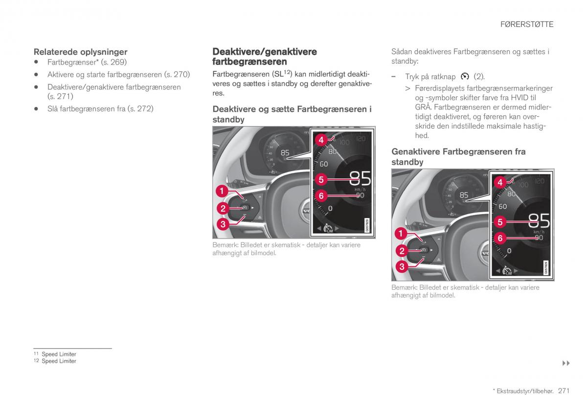 Volvo XC60 II 2 Bilens instruktionsbog / page 273