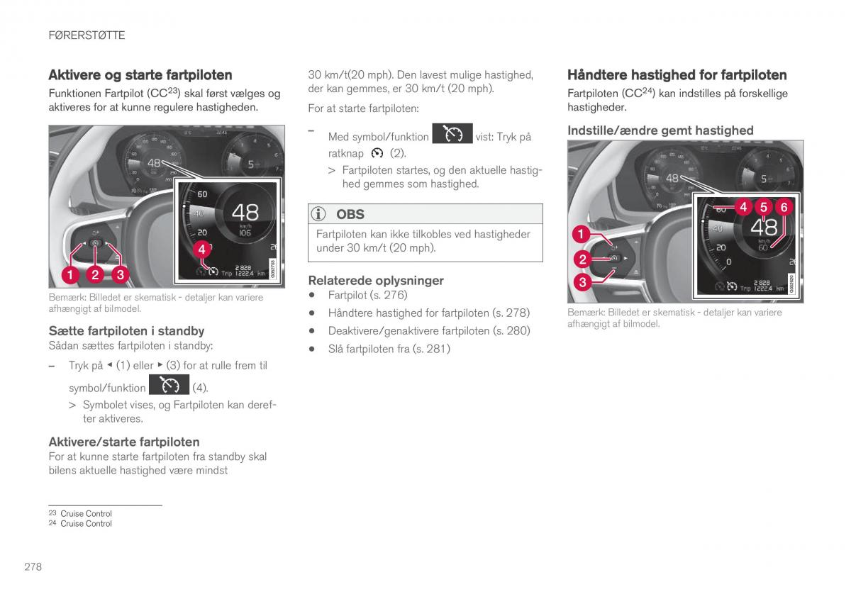 Volvo XC60 II 2 Bilens instruktionsbog / page 280