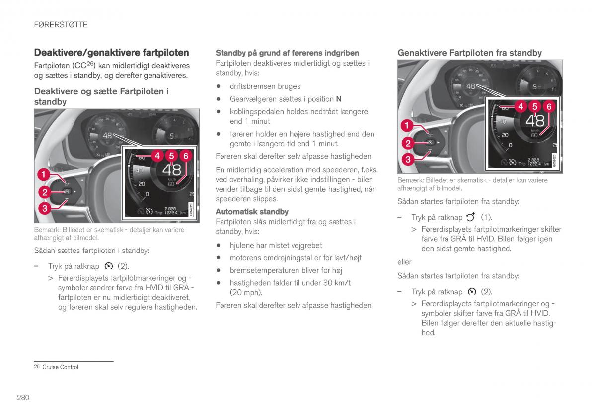 Volvo XC60 II 2 Bilens instruktionsbog / page 282