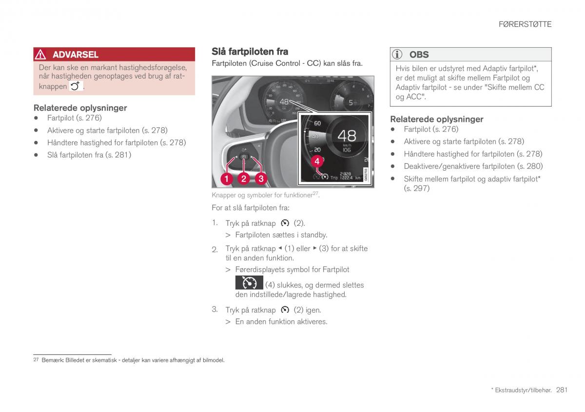 Volvo XC60 II 2 Bilens instruktionsbog / page 283