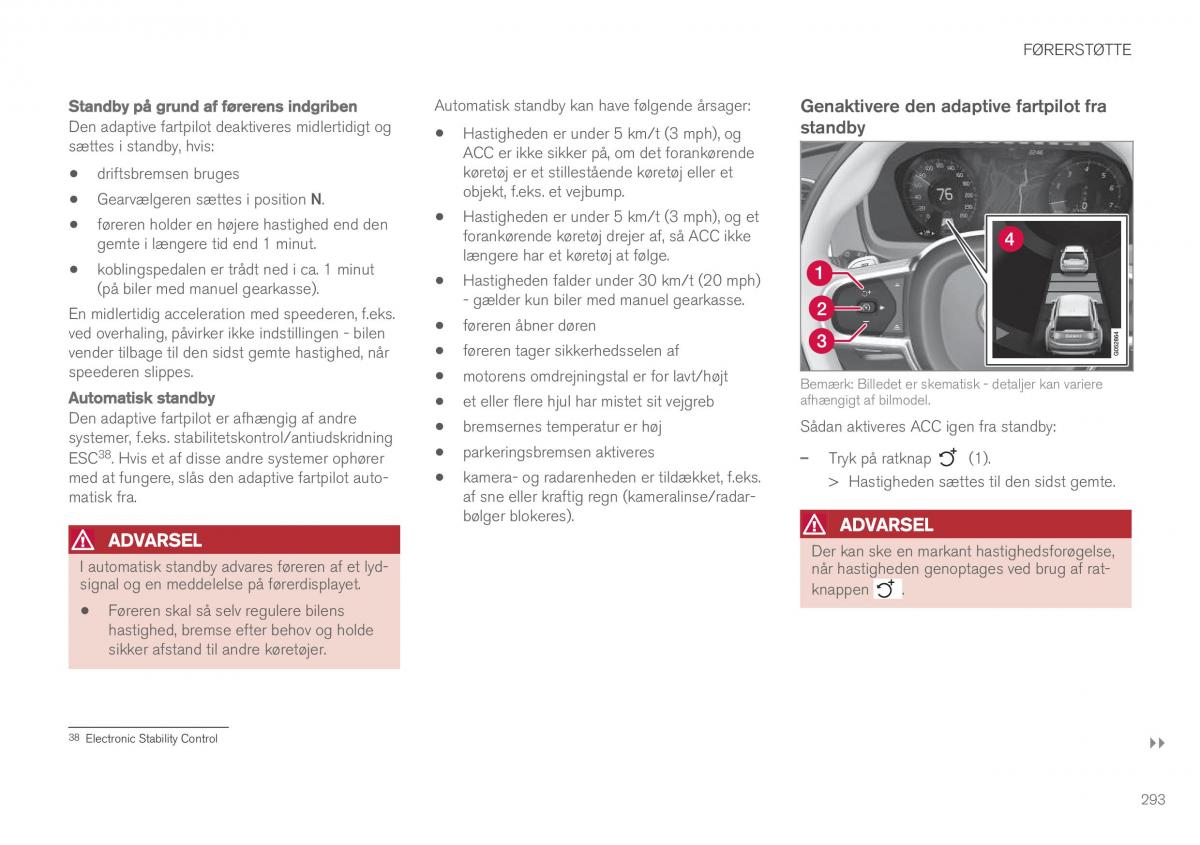 Volvo XC60 II 2 Bilens instruktionsbog / page 295