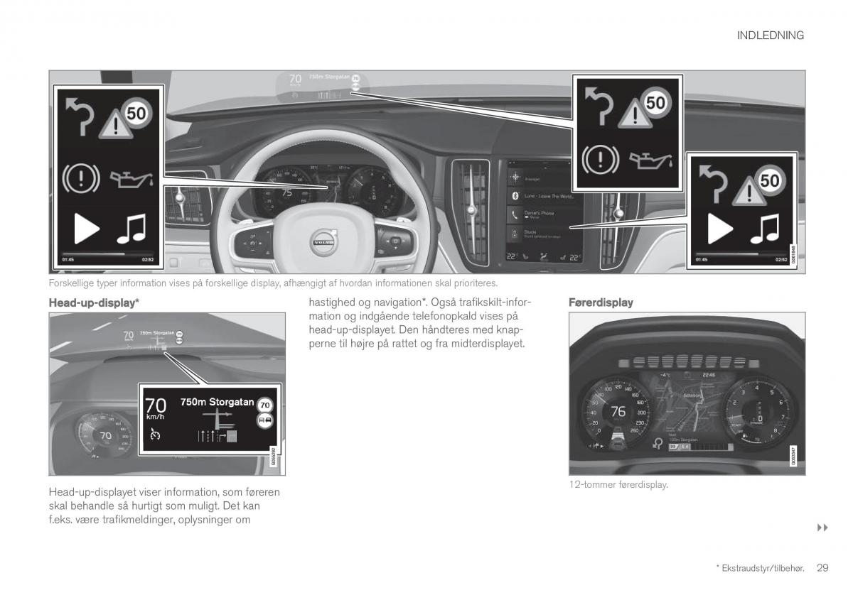 Volvo XC60 II 2 Bilens instruktionsbog / page 31