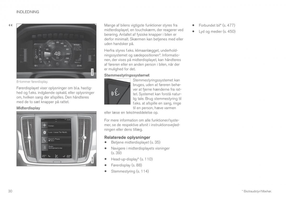 Volvo XC60 II 2 Bilens instruktionsbog / page 32