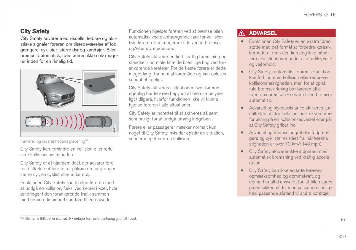 Volvo XC60 II 2 Bilens instruktionsbog / page 331