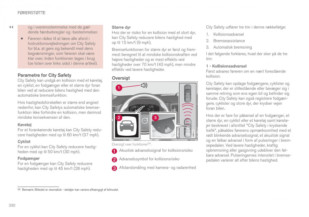 Volvo XC60 II 2 Bilens instruktionsbog / page 332