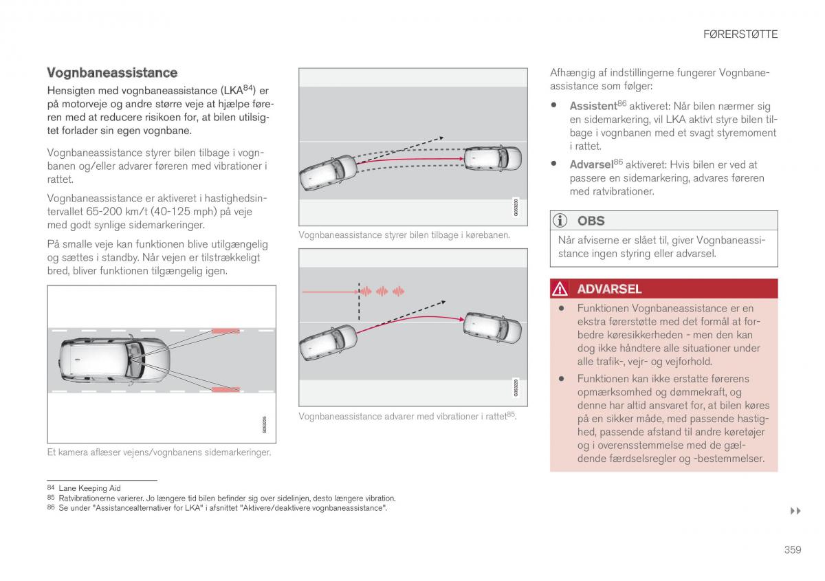 Volvo XC60 II 2 Bilens instruktionsbog / page 361