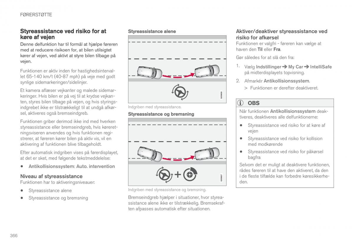 Volvo XC60 II 2 Bilens instruktionsbog / page 368