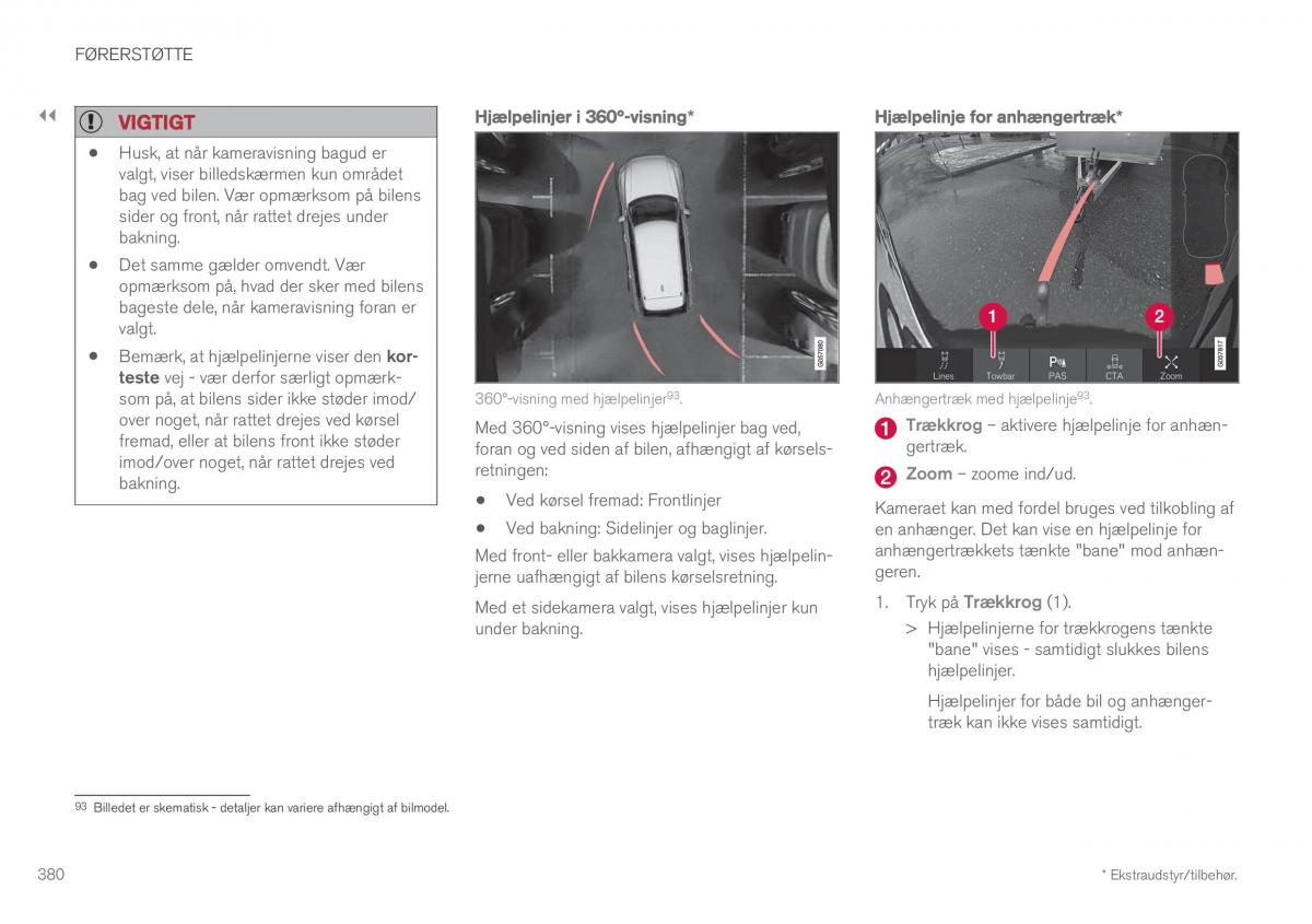 Volvo XC60 II 2 Bilens instruktionsbog / page 382