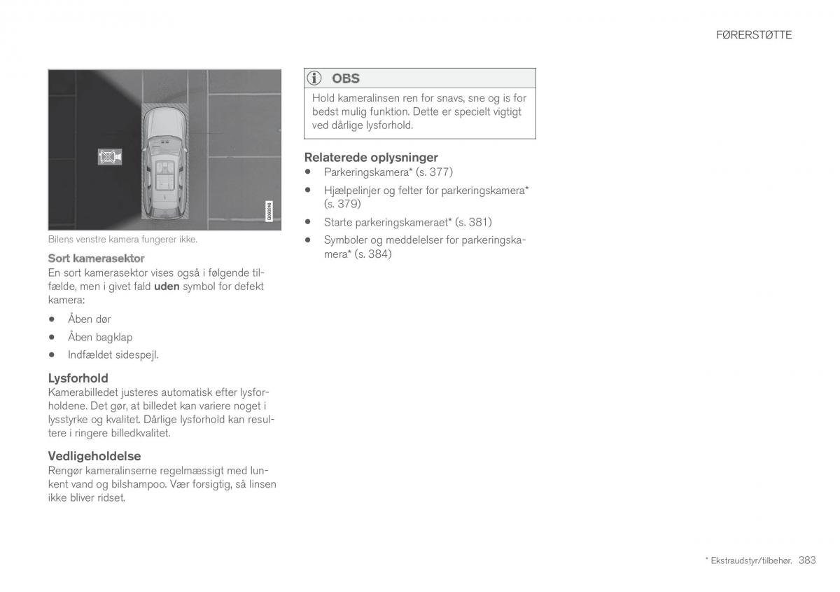 Volvo XC60 II 2 Bilens instruktionsbog / page 385