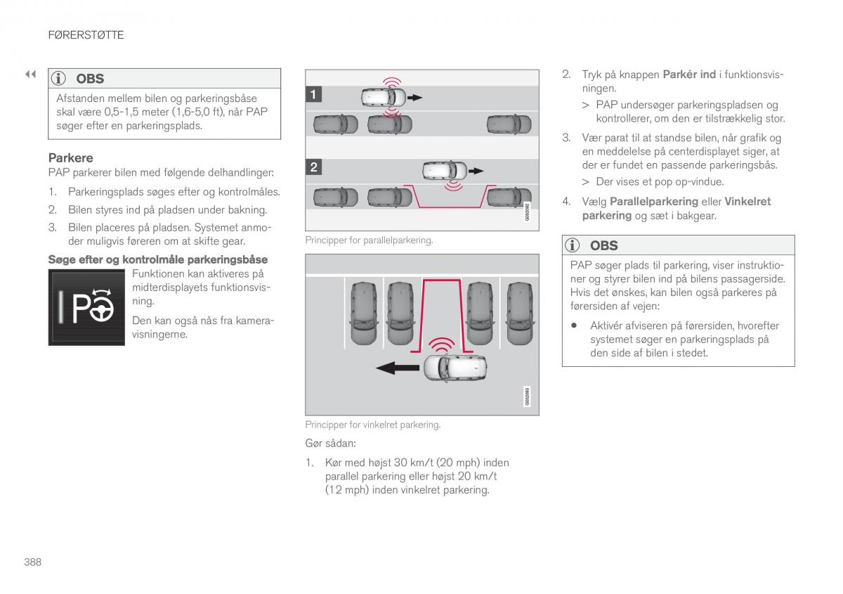 Volvo XC60 II 2 Bilens instruktionsbog / page 390