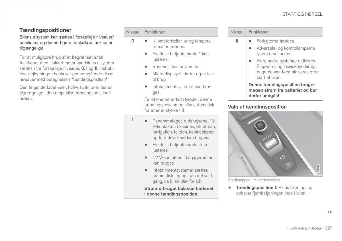 Volvo XC60 II 2 Bilens instruktionsbog / page 399