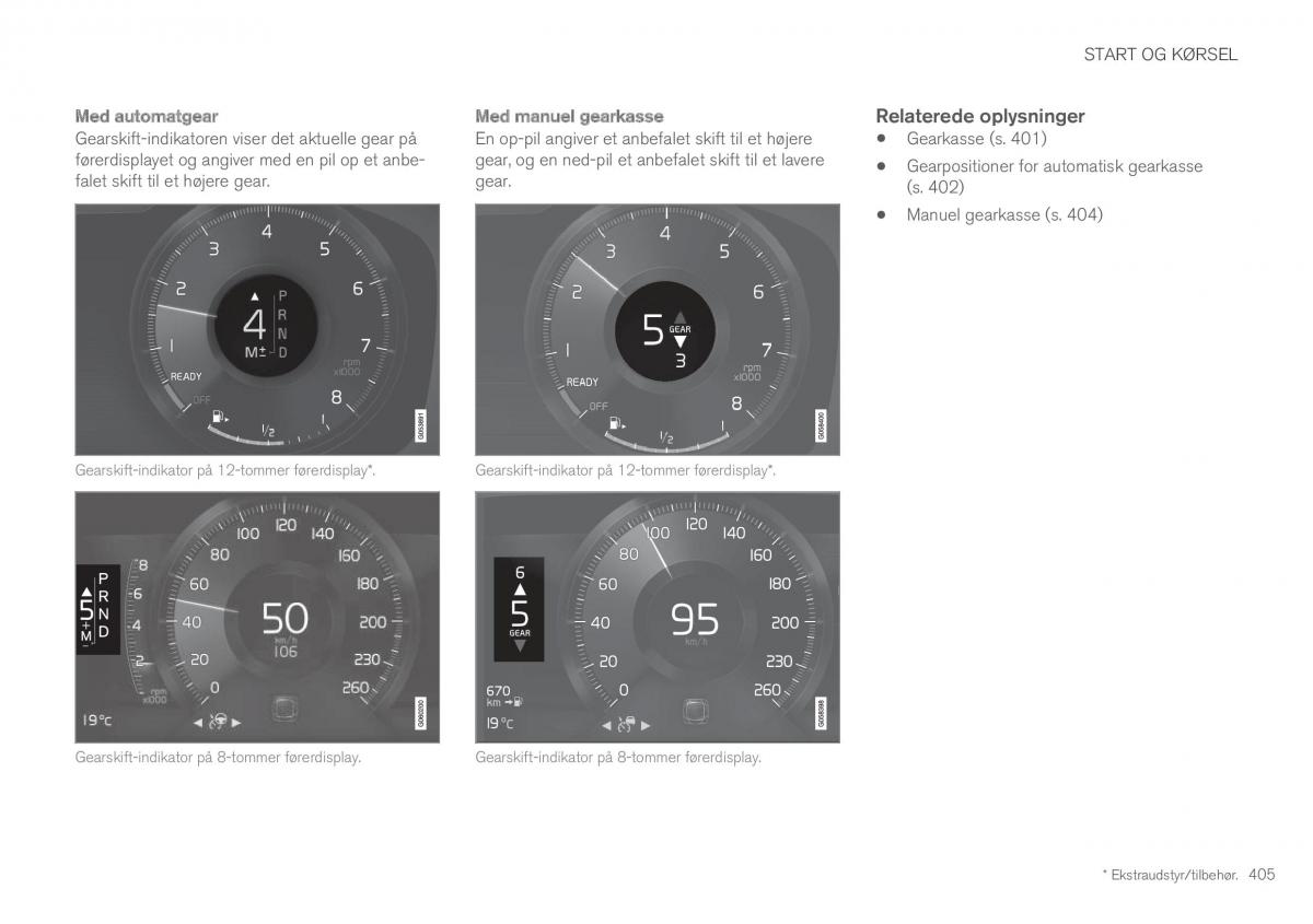 Volvo XC60 II 2 Bilens instruktionsbog / page 407