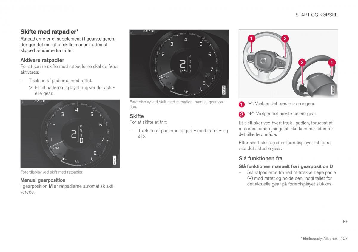 Volvo XC60 II 2 Bilens instruktionsbog / page 409