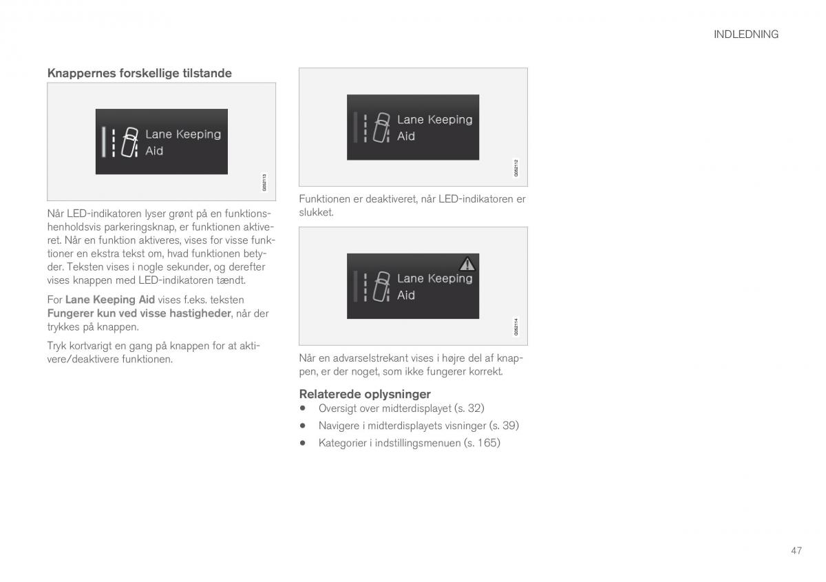 Volvo XC60 II 2 Bilens instruktionsbog / page 49