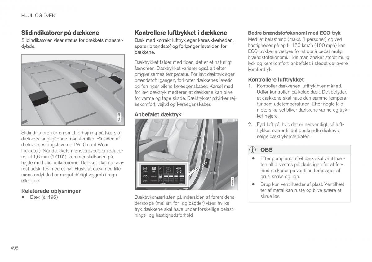 Volvo XC60 II 2 Bilens instruktionsbog / page 500