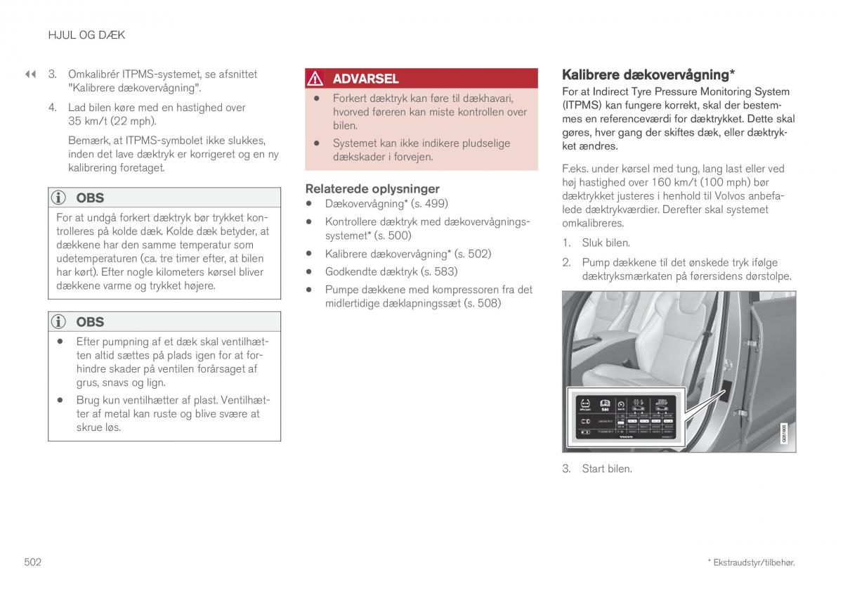 Volvo XC60 II 2 Bilens instruktionsbog / page 504