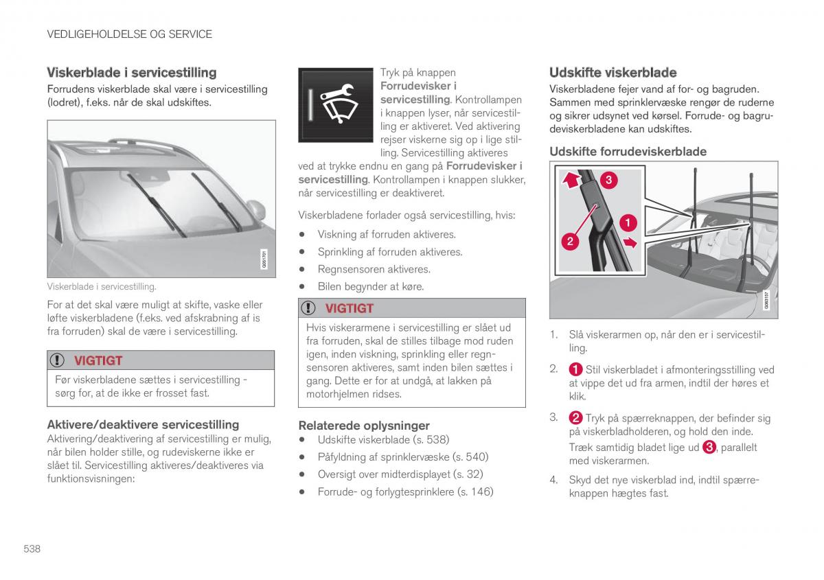 Volvo XC60 II 2 Bilens instruktionsbog / page 540