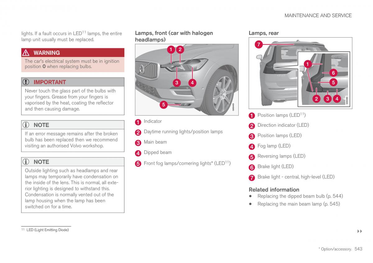 Volvo XC60 II 2 owners manual / page 545